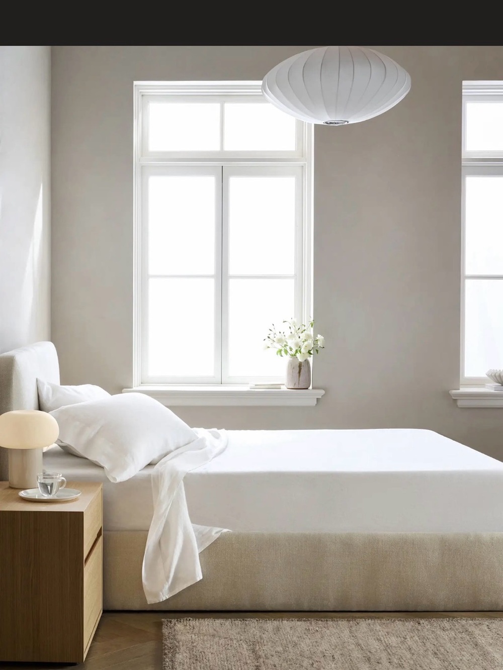 Quince European Linen Sheet Set- White